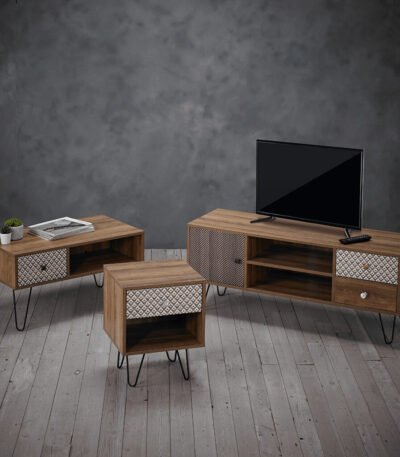 Casablanca Dark Oak Side Table