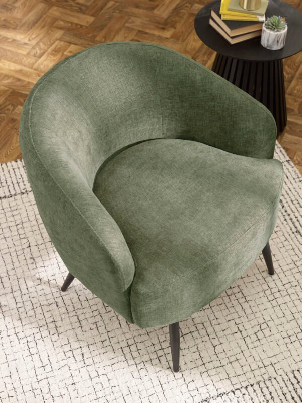 Dahlia Upholstered Accent Chair - Image 4