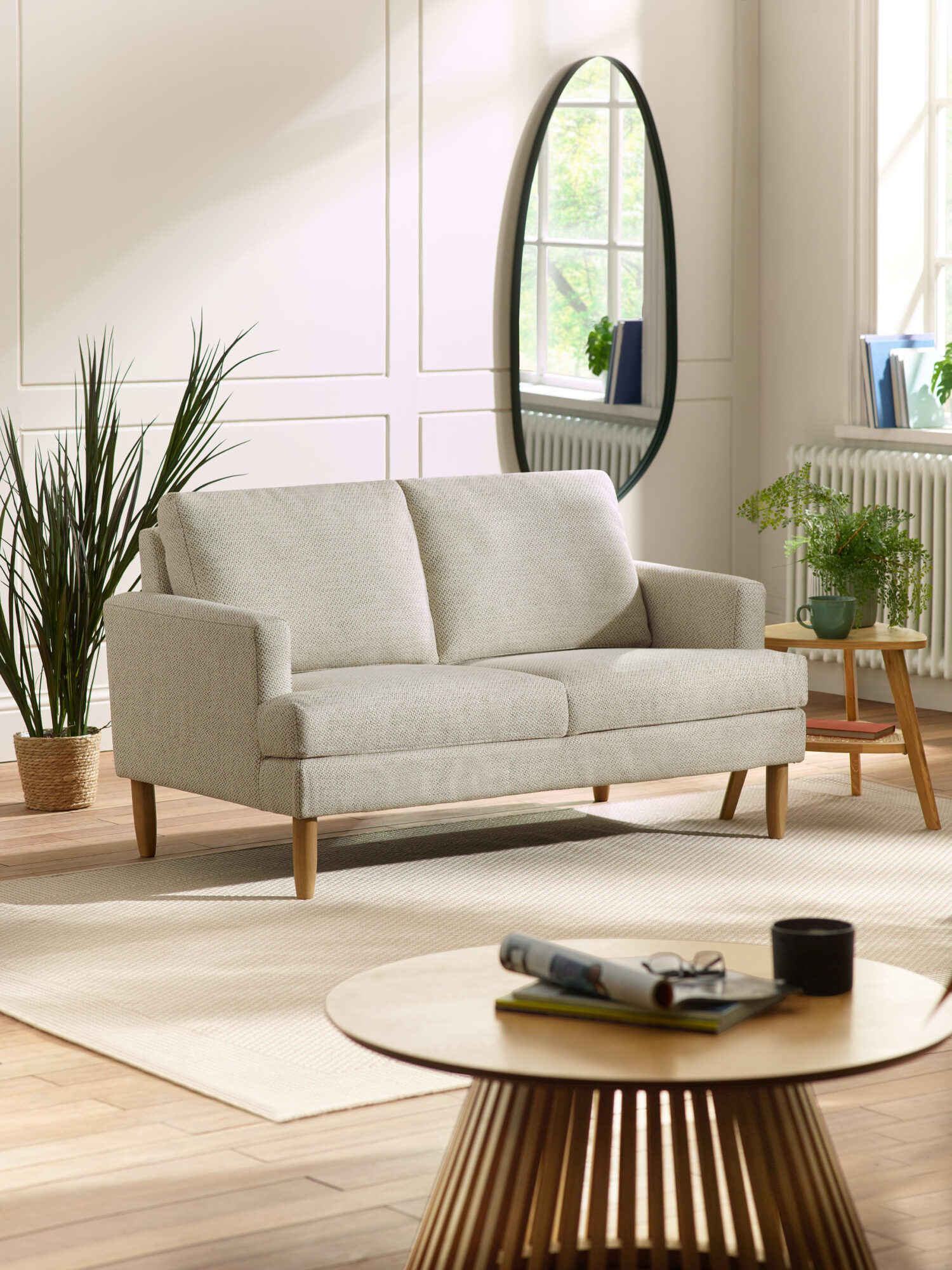 DAI001_1 Daisy Compact 2 Seater Sofa - Image 1