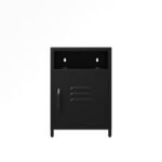 Dillon Black Bedside Cabinet - Image 5