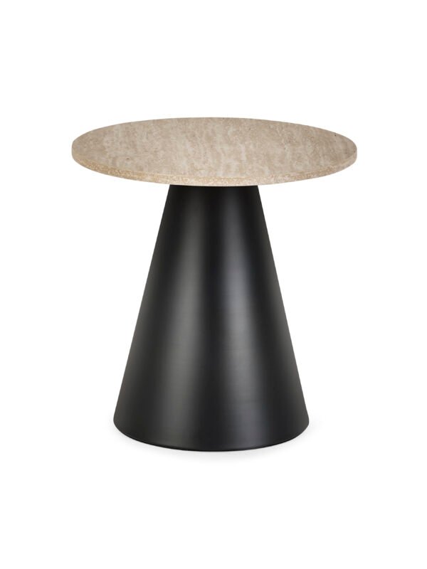 Elgon Travertine Effect Coffee and Lamp Table Set - Image 3