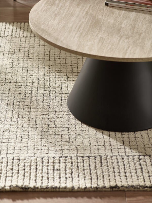 Elgon Travertine Effect Coffee and Lamp Table Set - Image 7