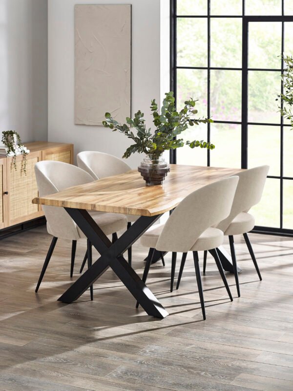 Ella Curved Back Upholstered Dining Chair (Set of 2) - Image 11