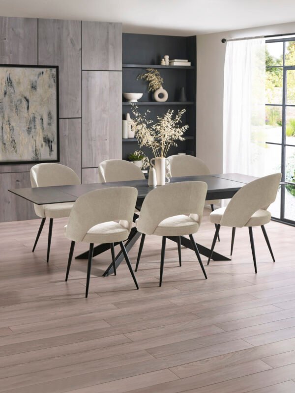 Ella Curved Back Upholstered Dining Chair (Set of 2) - Image 12