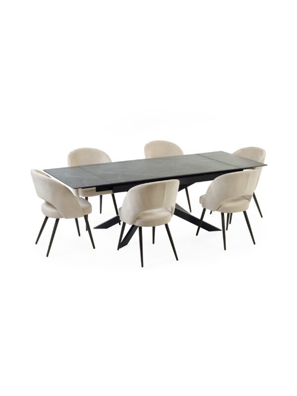 Ella Curved Back Upholstered Dining Chair (Set of 2) - Image 15