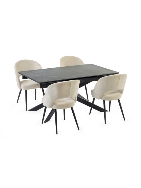 Ella Curved Back Upholstered Dining Chair (Set of 2) - Image 16