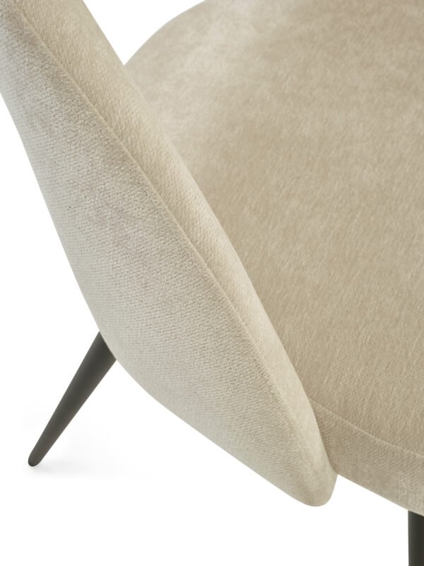Ella Curved Back Upholstered Dining Chair (Set of 2) - Image 6