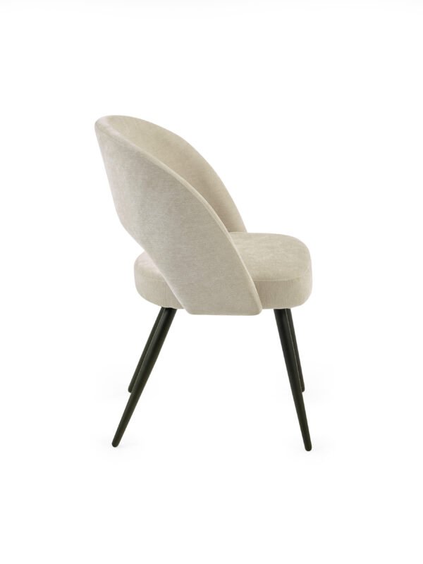 Ella Curved Back Upholstered Dining Chair (Set of 2) - Image 9