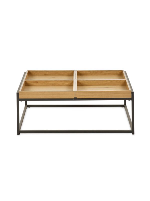 Ezra 83cm Square Tray Coffee Table - Image 7