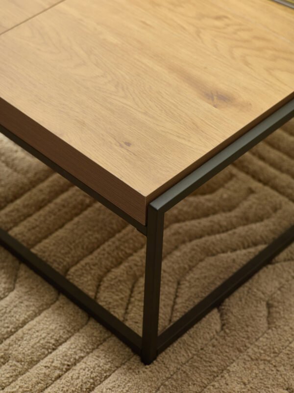 Ezra 83cm Square Tray Coffee Table - Image 8