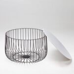 Enzo Oak & Gold Side Table - Image 18