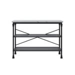 Fairmont Marble & Black Console Table - Image 11