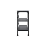 Fairmont Marble & Black Console Table - Image 10