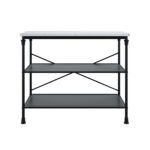 Fairmont Marble & Black Console Table - Image 8