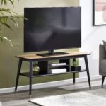 Findlay Media Unit – Walnut & Black