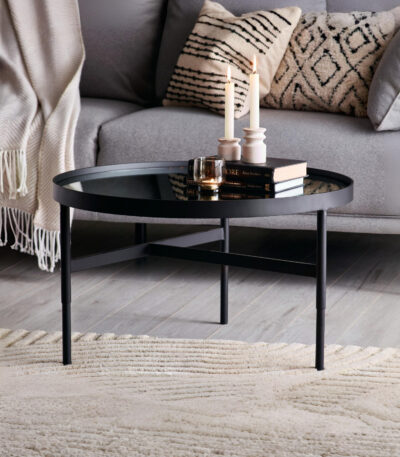 Franki Mirror Glass Coffee Table