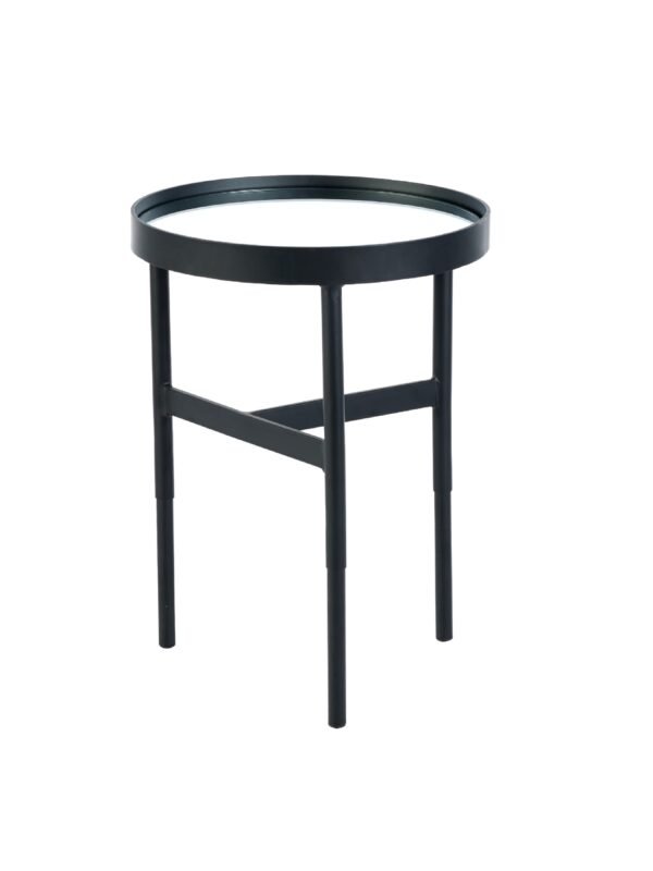 Franki Mirror Glass Lamp Table - Image 3