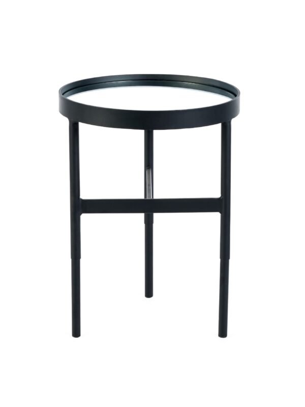 Franki Mirror Glass Lamp Table - Image 4