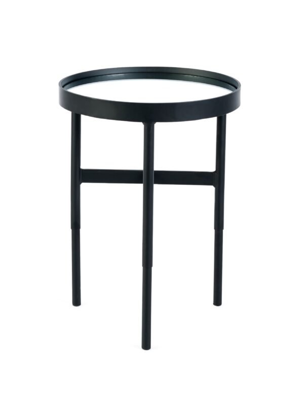 Franki Mirror Glass Lamp Table - Image 5