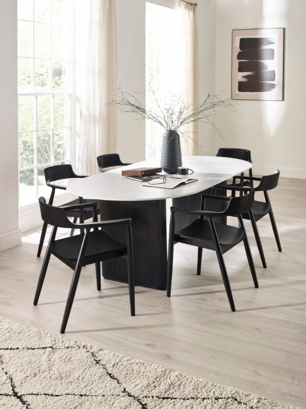Set of 2 Franklin Dining Chair with Arms - Image 11