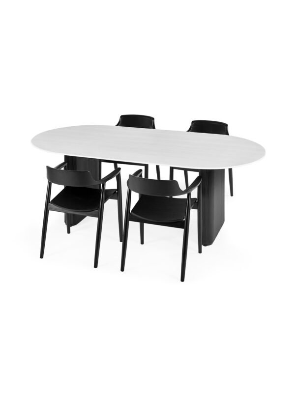 Set of 2 Franklin Dining Chair with Arms - Image 14