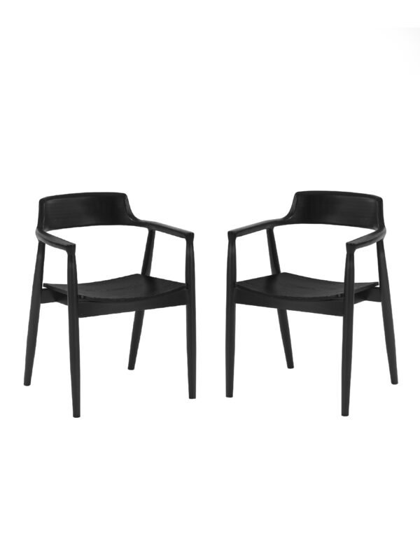 Set of 2 Franklin Dining Chair with Arms - Image 3