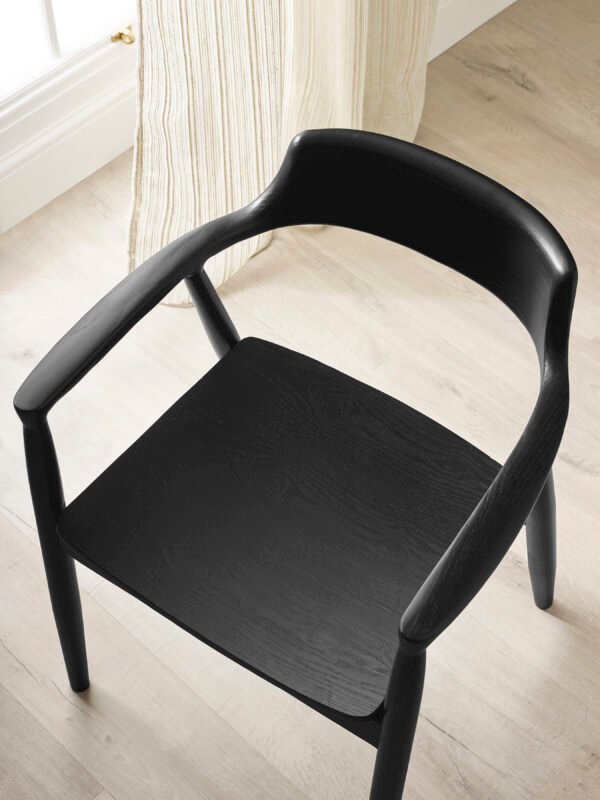 Set of 2 Franklin Dining Chair with Arms - Image 7