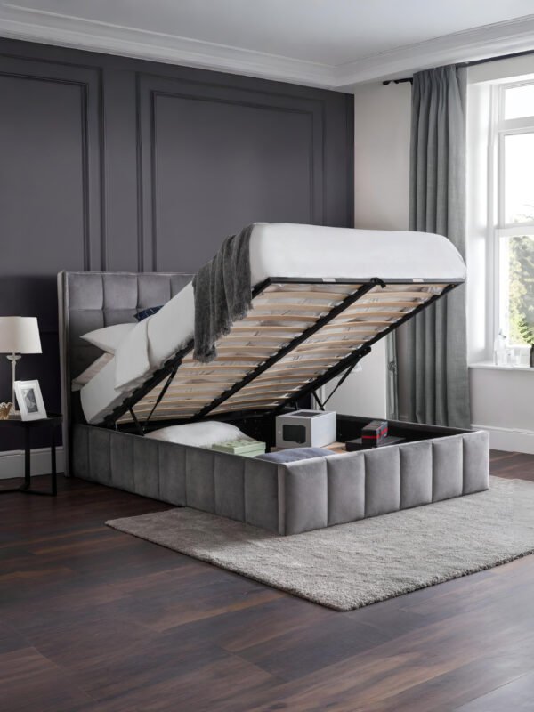 Gatsby Upholstered Ottoman Storage Bed - Image 2