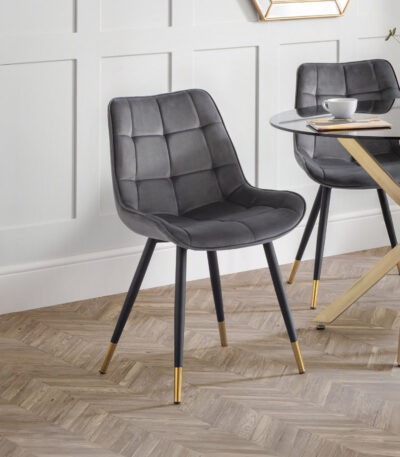 Hadid Upholstered Dining Chair (Set of 2)