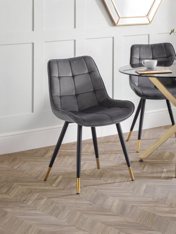 Hadid Upholstered Dining Chair (Set of 2)