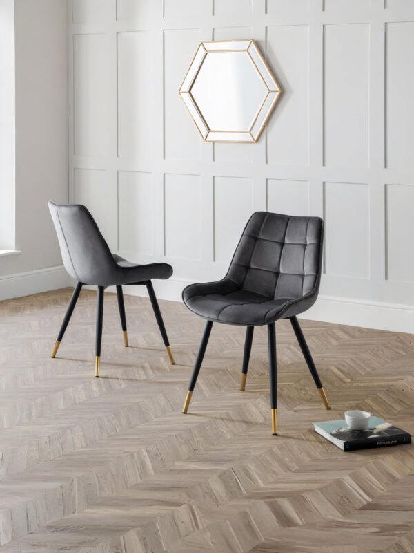 Hadid Upholstered Dining Chair (Set of 2) - Image 2