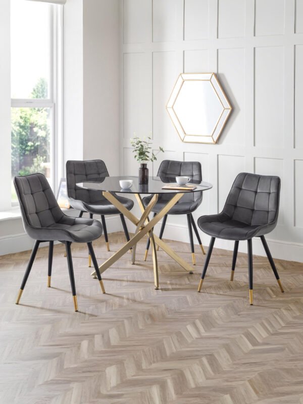 Hadid Upholstered Dining Chair (Set of 2) - Image 7