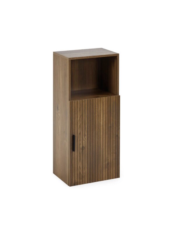 Hampshire Walnut Effect Bathroom Storage Cabinet - Image 3