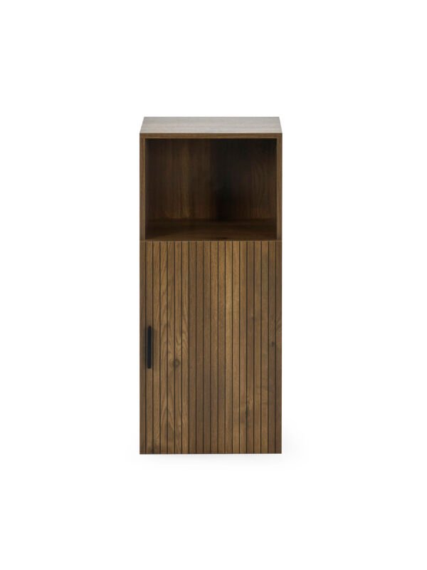 Hampshire Walnut Effect Bathroom Storage Cabinet - Image 4