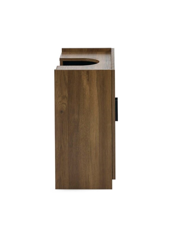 Hampshire Walnut Effect Under Sink Bathroom Storage Unit - Image 9
