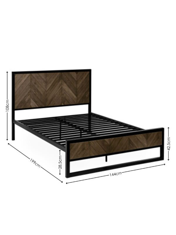 Harrison Herringbone Bed - Image 8