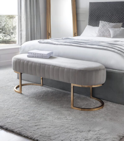 Harrogate Bench – Grey