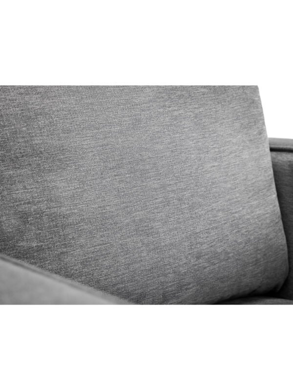 Hayward Chair - Grey Chenille Fabric - Image 6