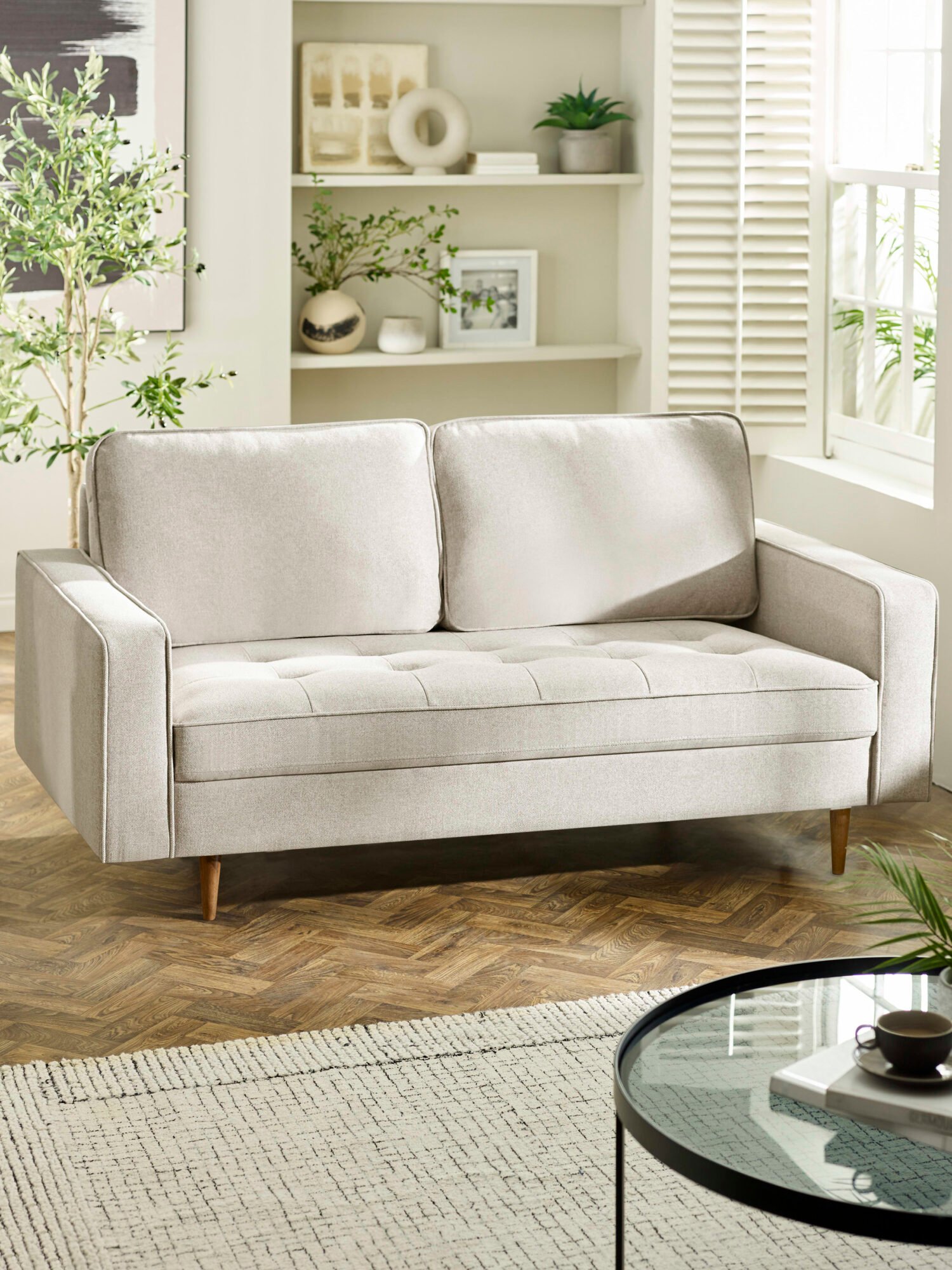 HEN602_1 Henrietta Upholstered 3 Seater Sofa
