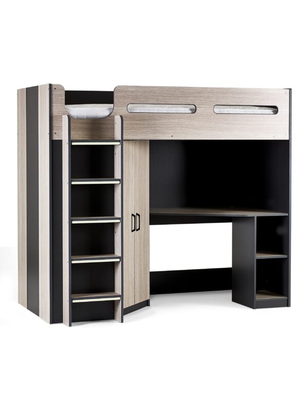 Hercules High Sleeper Bed with Desk - Image 2