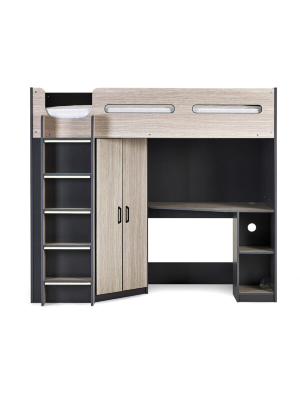 Hercules High Sleeper Bed with Desk - Image 3