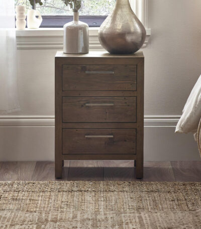 Heritage 3 Drawer Bedside