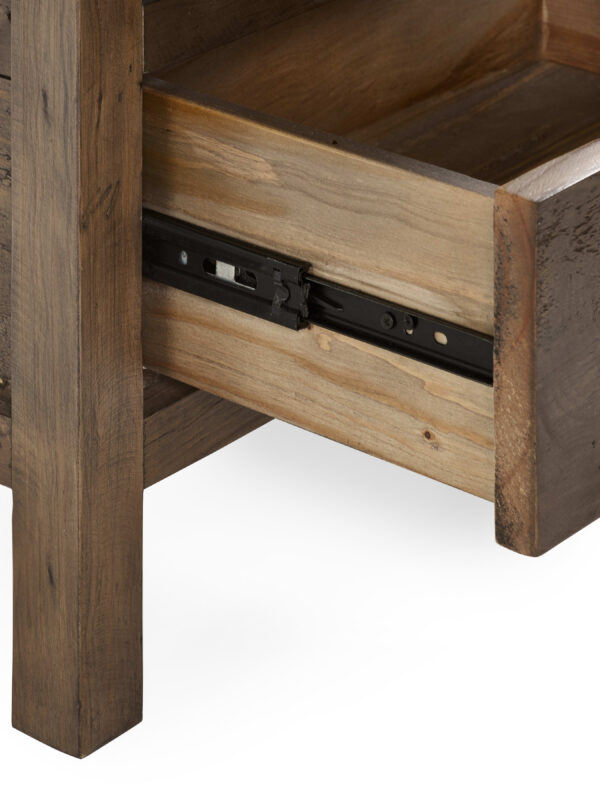 Heritage 3 Drawer Bedside - Image 6