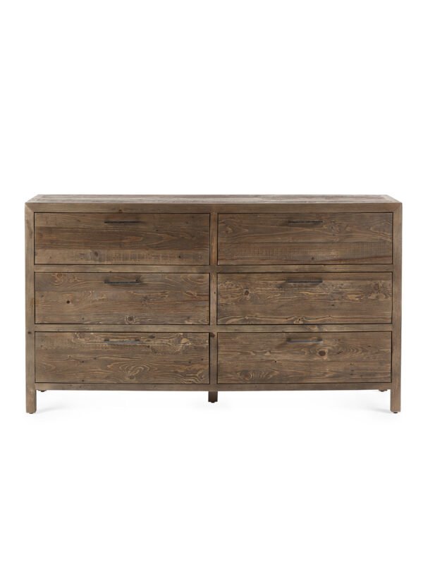 Heritage 6 Drawer Wide Chest - Image 4