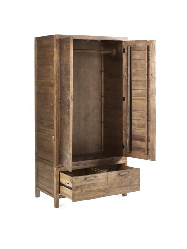 Heritage 2 Door Wardrobe - Image 3