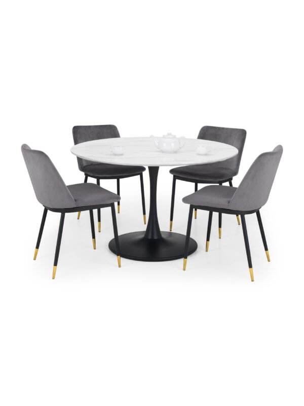 Holland Round Pedestal Table - Image 9