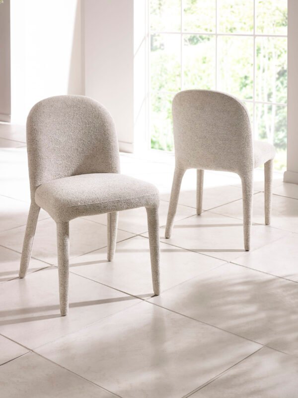 Holly Fully Upholstered Dining Chair (Set of 2) - Image 2
