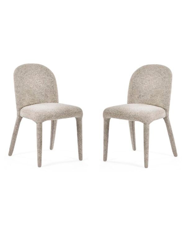 Holly Fully Upholstered Dining Chair (Set of 2) - Image 3