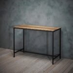 Hoxton Distressed Oak Effect Desk - Image 6