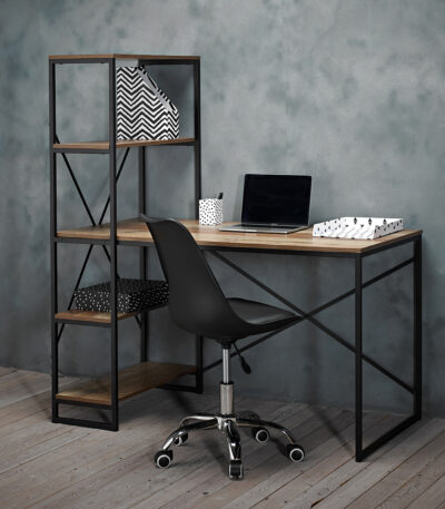 Hoxton Distressed Oak Effect Desk